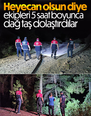 Denizli’de 2 arkadaşın kaybolduk yalanı, ekipleri 5 saat boyunca uğraştırdı