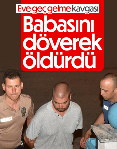 Aydın'da babasını öldüren cani tutuklandı