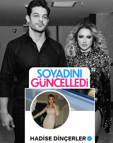 Hadise, soyadını değiştirdi