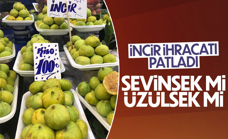 İncirler ihracata ayrılınca tezgahlarda fiyatlar yükseldi