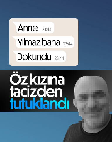 Bursa’da baba, 14 yaşındaki kızının taciz suçlamasıyla tutuklandı