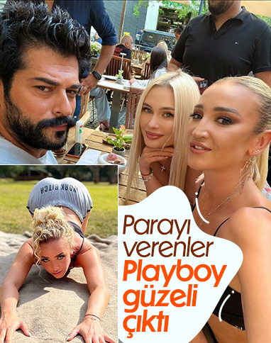 Burak Özçivit'in para karşılığı yemek yediği kadınlar Playboy güzeli çıktı