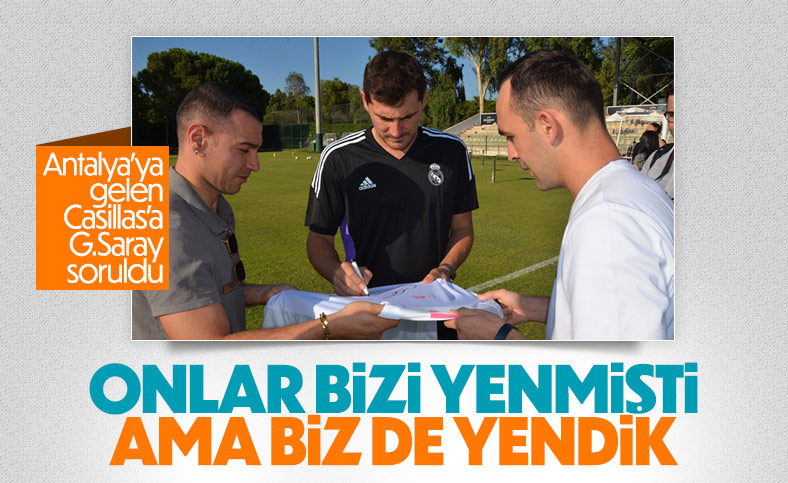 Iker Casillas'tan Galatasaray sözleri