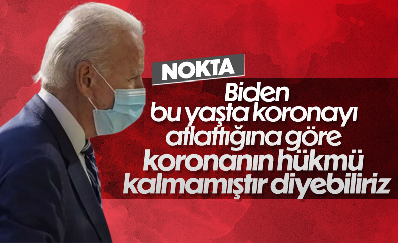 ABD Başkanı Joe Biden, koronavirüsü atlattı