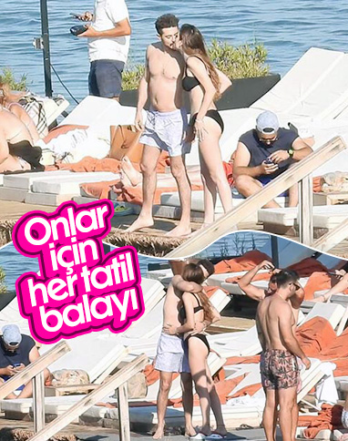 Deniz Baysal ile Barış Yurtçu tatilde