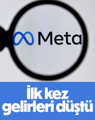 Meta'nın gelirleri düştü: İlk kez yaşanıyor
