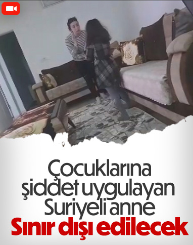 Arnavutköy'de Suriyeli kadından çocuklarına şiddet