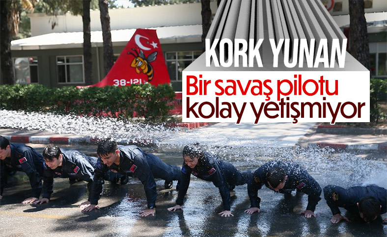 Türk savaş pilotlarının zorlu eğitim süreci
