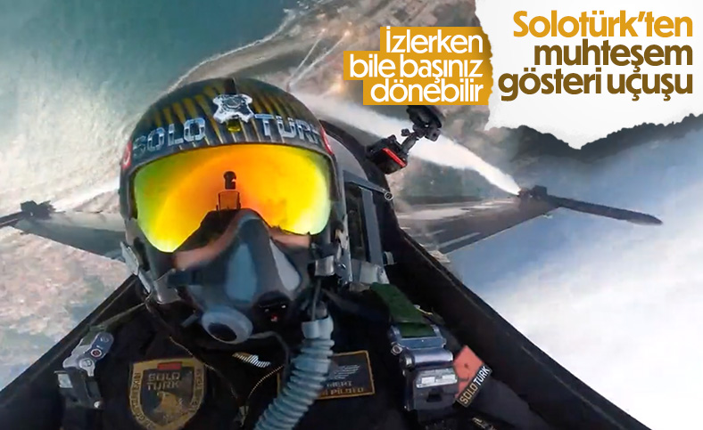 Karadeniz'de SOLOTÜRK rüzgarı