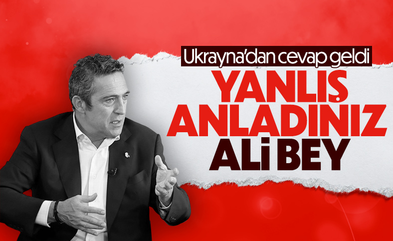 Ukrayna Büyükelçisi Vasyl Bodnar'dan Fenerbahçe'ye teşekkür