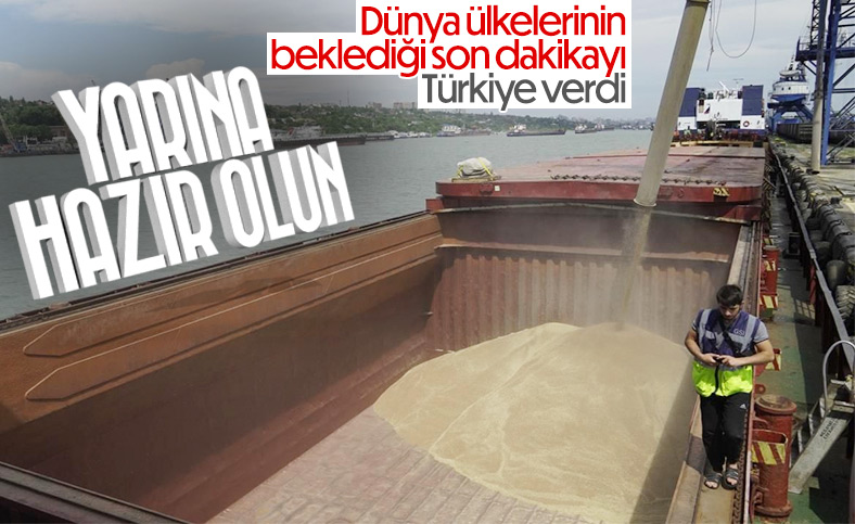 İbrahim Kalın: Ukrayna'dan tahıl taşıyan ilk gemi yarın çıkabilir