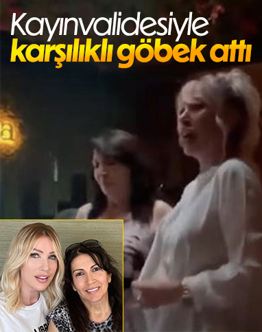 Seda Sayan, kayınvalidesiyle karşılıklı oynadı