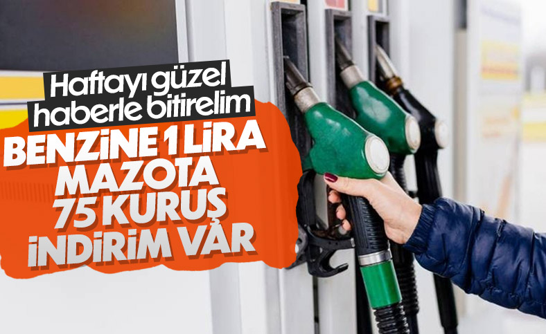 Benzin ve motorin fiyatlarında indirim