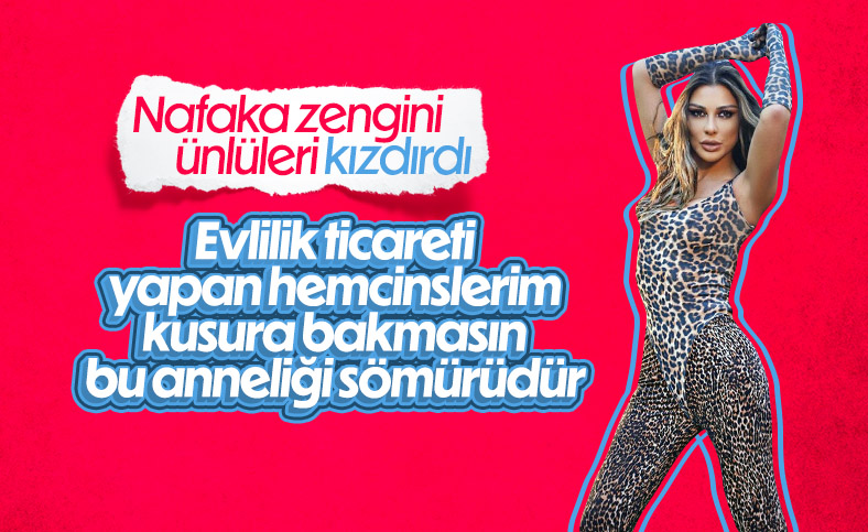 Selen Görgüzel'den nafaka tepkisi