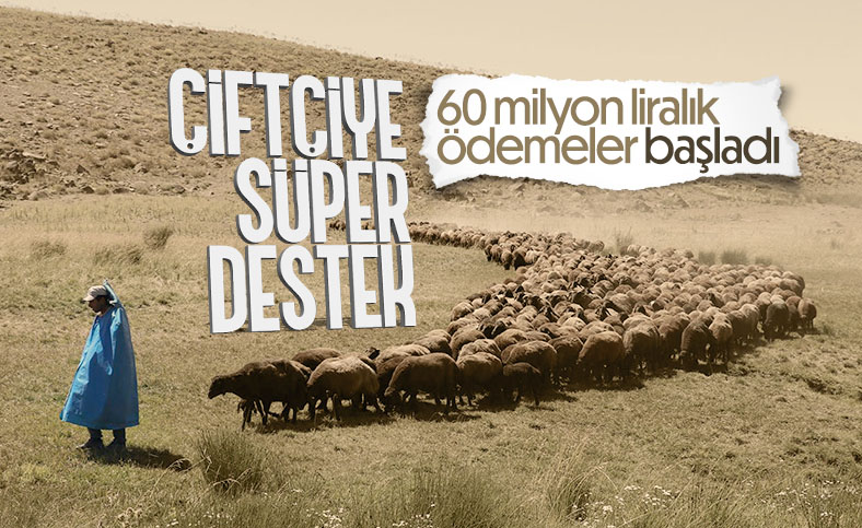 Vahit Kirişci: 60 milyon liralık tarımsal destek ödemeleri bugün yapılacak