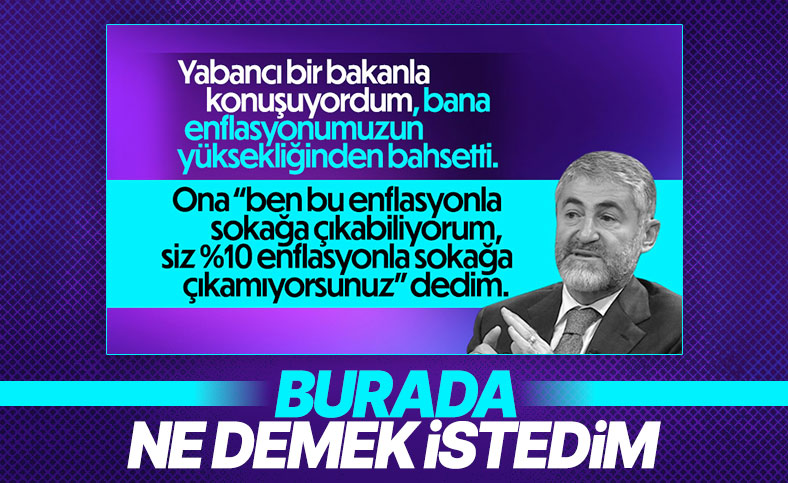 Nureddin Nebati, tartışılan sözleriyle ilgili açıklamalarda bulundu