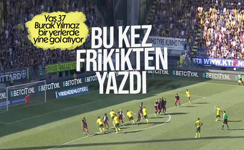 Burak Yılmaz, ilk maçında frikikten gol attı
