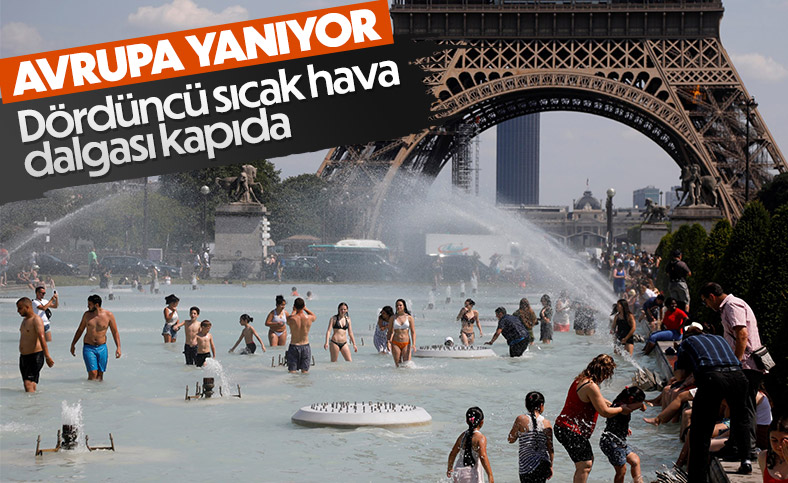 Fransa'yı dördüncü sıcak hava dalgası endişesi sardı