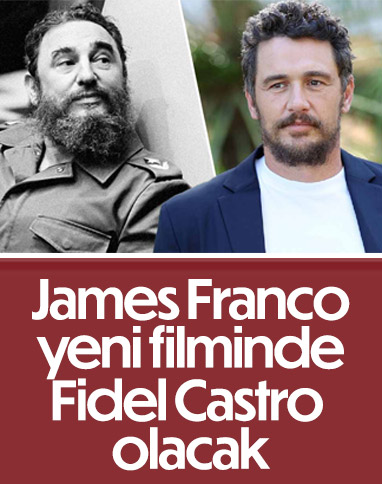 James Franco, Fidel Castro'yu canlandıracak