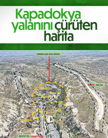 Kapadokya'daki kültürel varlıklara zarar iddiası yalanlandı