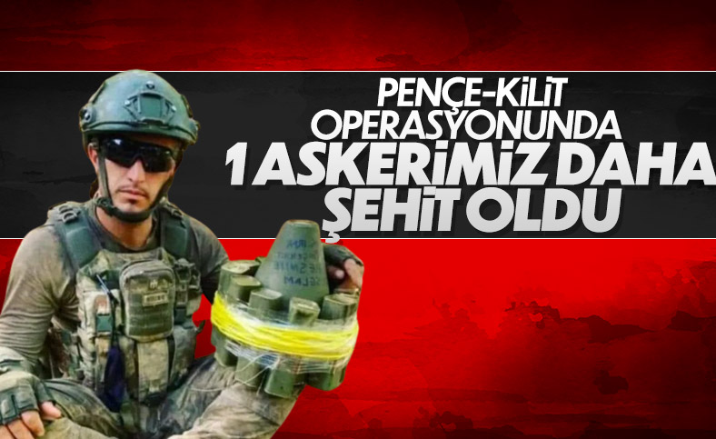 Pençe Kilit Operasyonu'nda 1 askerimiz şehit düştü