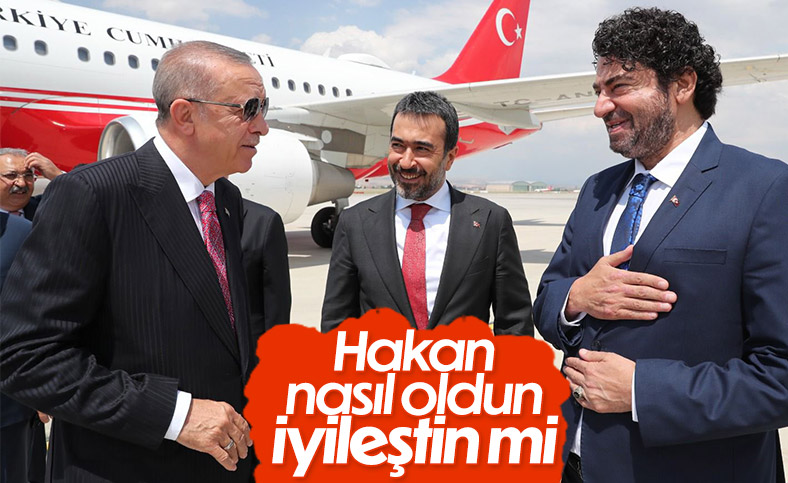 Hakan Taşıyan'dan Cumhurbaşkanı Erdoğan'a karşılama