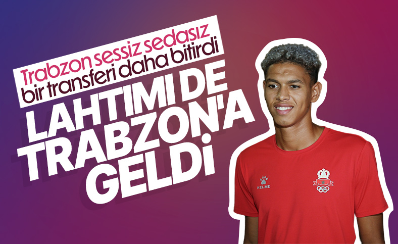 Mountassir Lahtimi, Trabzon'a geldi