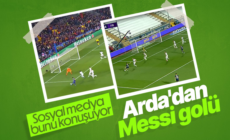 Arda Güler'in golü Lionel Messi'ye benzetildi