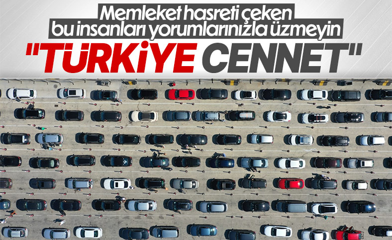 Gurbetçilerin hüzünlü dönüş yolculuğu devam ediyor