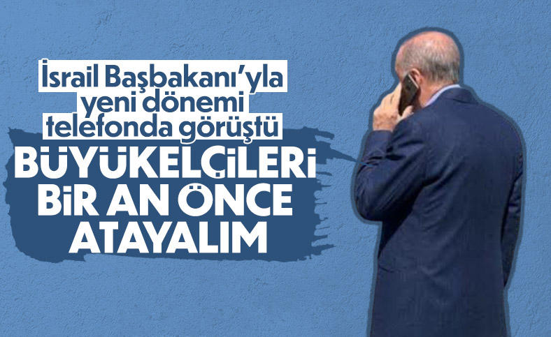 Cumhurbaşkanı Erdoğan, İsrail Başbakanı Lapid ile telefonda görüştü