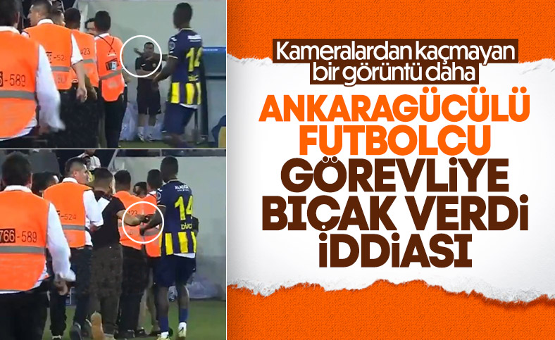 Ankaragücü - Beşiktaş maçında bıçak iddiası