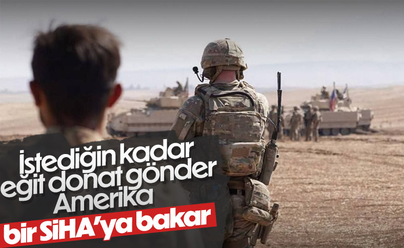ABD, Suriye'de YPG/PKK'lı teröristlere silahlı eğitim verdi