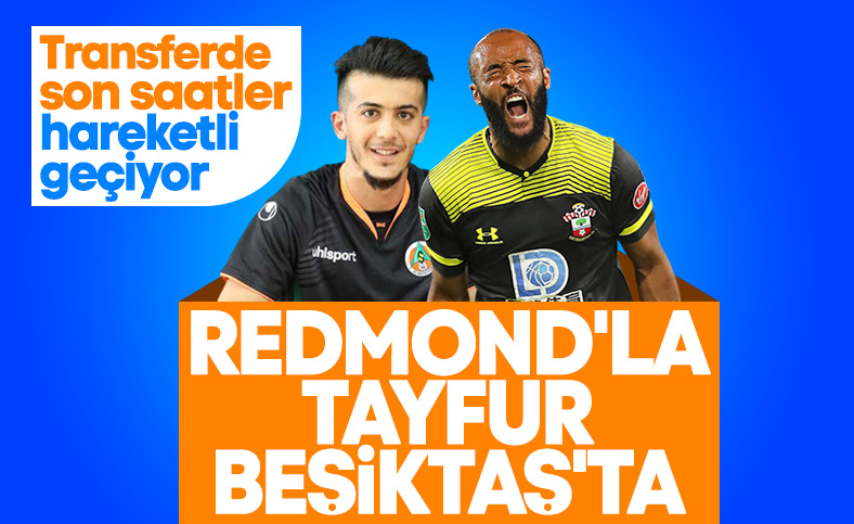 Beşiktaş, Nathan Redmond ve Tayfur Bingöl'ü bitirdi