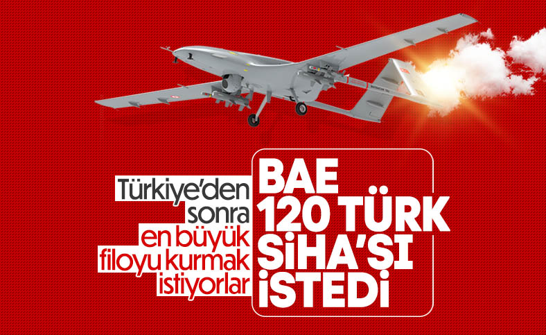 BAE, 120 Türk SİHA'sı satın almak istiyor