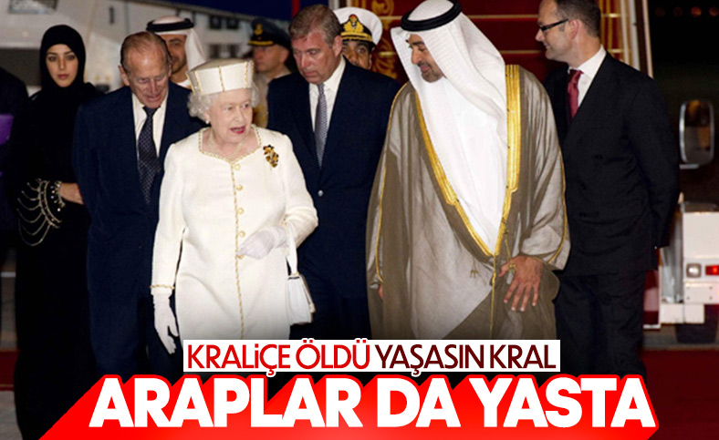 Kraliçe Elizabeth için yas ilan eden Arap ülkeleri