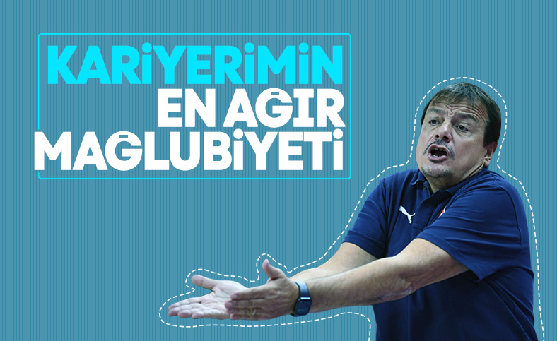 Ergin Ataman: Kariyerimin en ağır mağlubiyeti bu