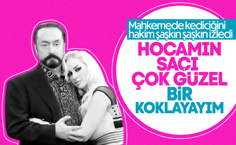 Adnan Oktar davası: Sanıklardan biri Oktar'ın saçını kokladı