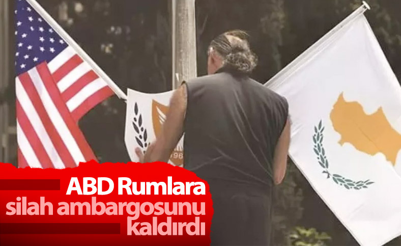 ABD'nin Güney Kıbrıs Rum kesimine silah ambargosu kaldırıldı