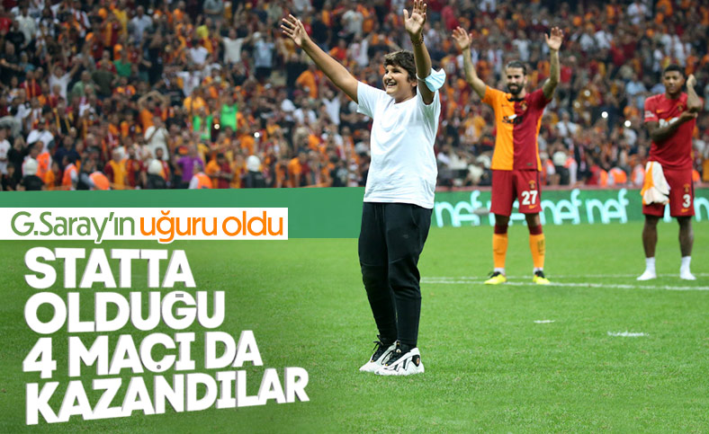 Ali Yiğit Buruk, Galatasaray'ın uğuru oldu