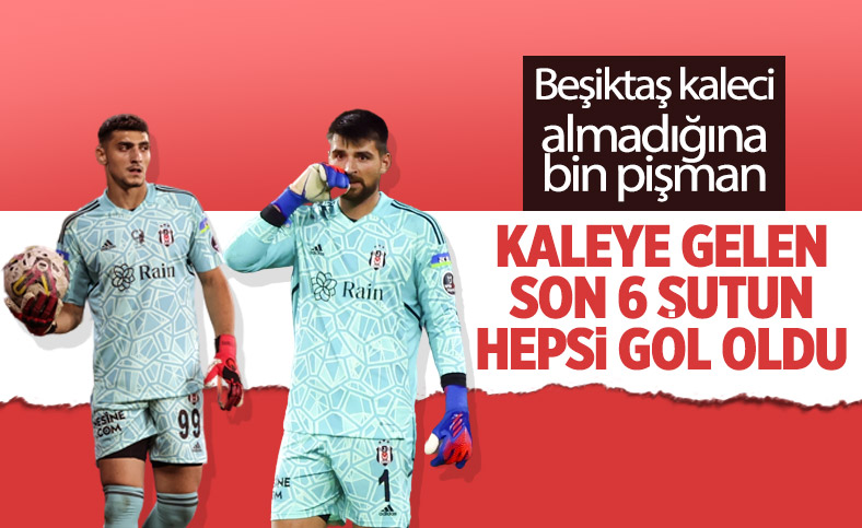 Beşiktaş kalesini gole kapatamıyor