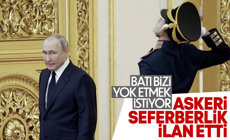 Putin kısmi askeri seferberlik ilan etti