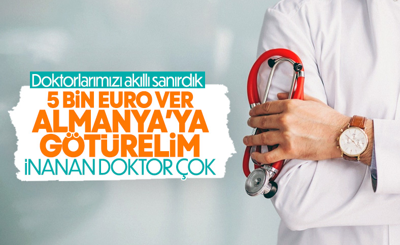 Doktor ve hemşireler, Almanya'da iş vaadiyle dolandırıldı