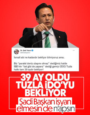 Şadi Yazıcı'dan Ekrem İmamoğlu'na deniz hattı tepkisi