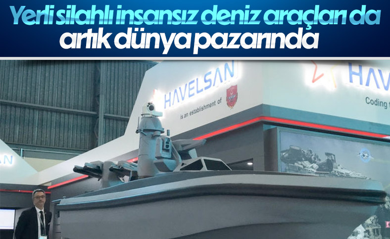 Silahlı insansız deniz aracı Sancar, Afrika Havacılık ve Savunma Fuarı'nda