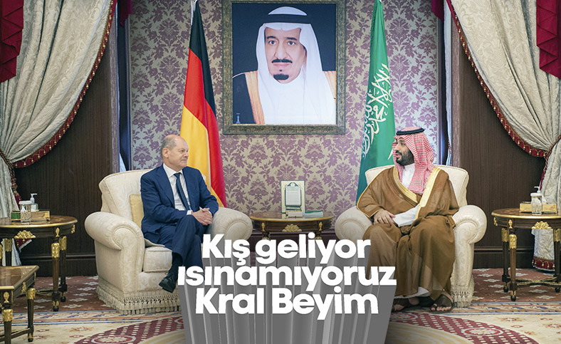 Almanya Başbakanı, Veliaht Prens Selman ile görüştü