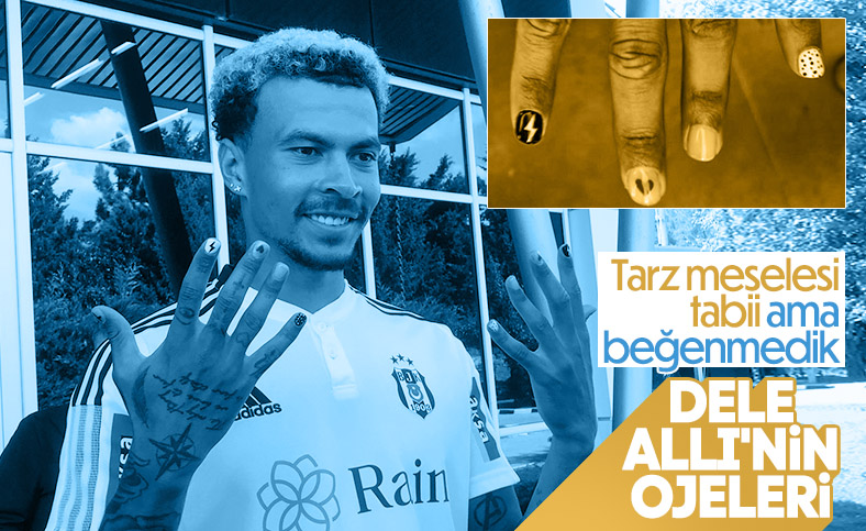 Dele Alli'nin yeni ojeleri