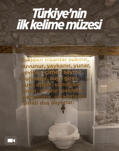 Türkiye'nin ilk 'Kelime Müzesi' açıldı