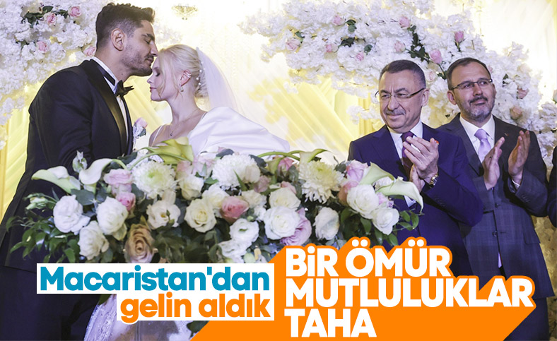 Taha Akgül evlendi