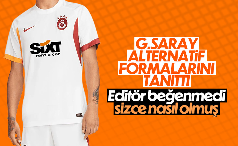 Galatasaray alternatif formasını tanıttı
