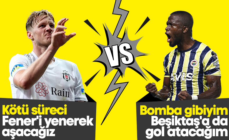 Enner Valencia ve Wout Weghorst'tan derbi sözleri